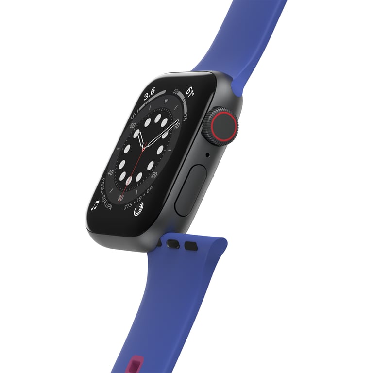 OtterBox Watch Band All Day Comfort Antimicrobial Series pour Apple Watch 384041mm Blueberry Tarte Neuf