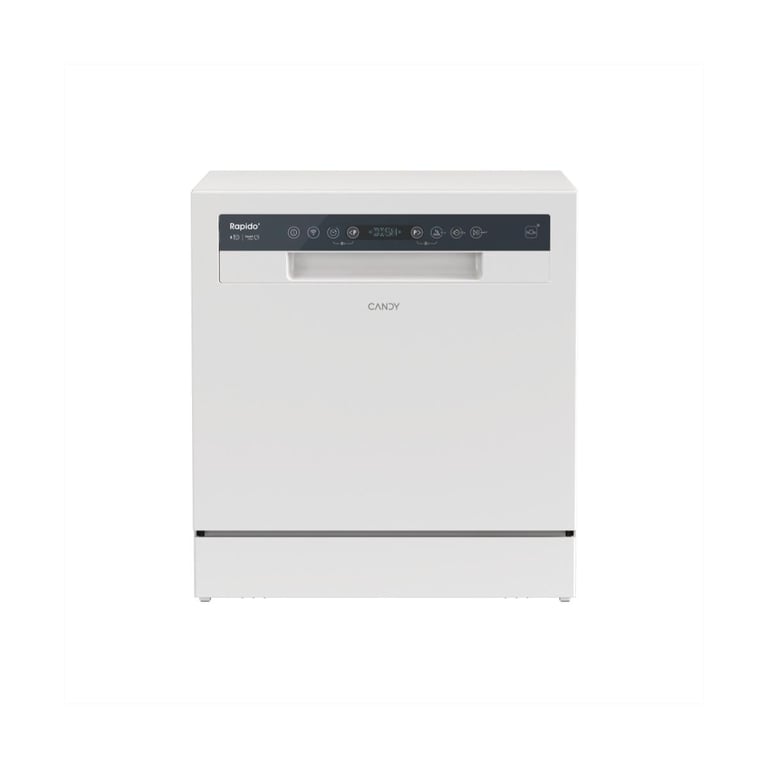 Lave-Vaisselle Candy CP 8F9FFW – Compact 8 Couverts, 8 Programmes