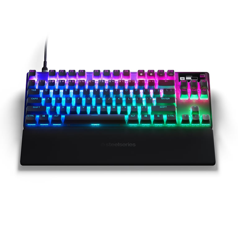 Clavier Gaming SteelSeries 64869 – Sans Fil, OmniPoint 2.0, TKL, RGB - vue 7