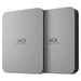 LaCie Mobile Drive (2022) disco duro externo 1 TB 2.5'' USB Tipo C 3.2 Gen 1 (3.1 Gen 1) Plata