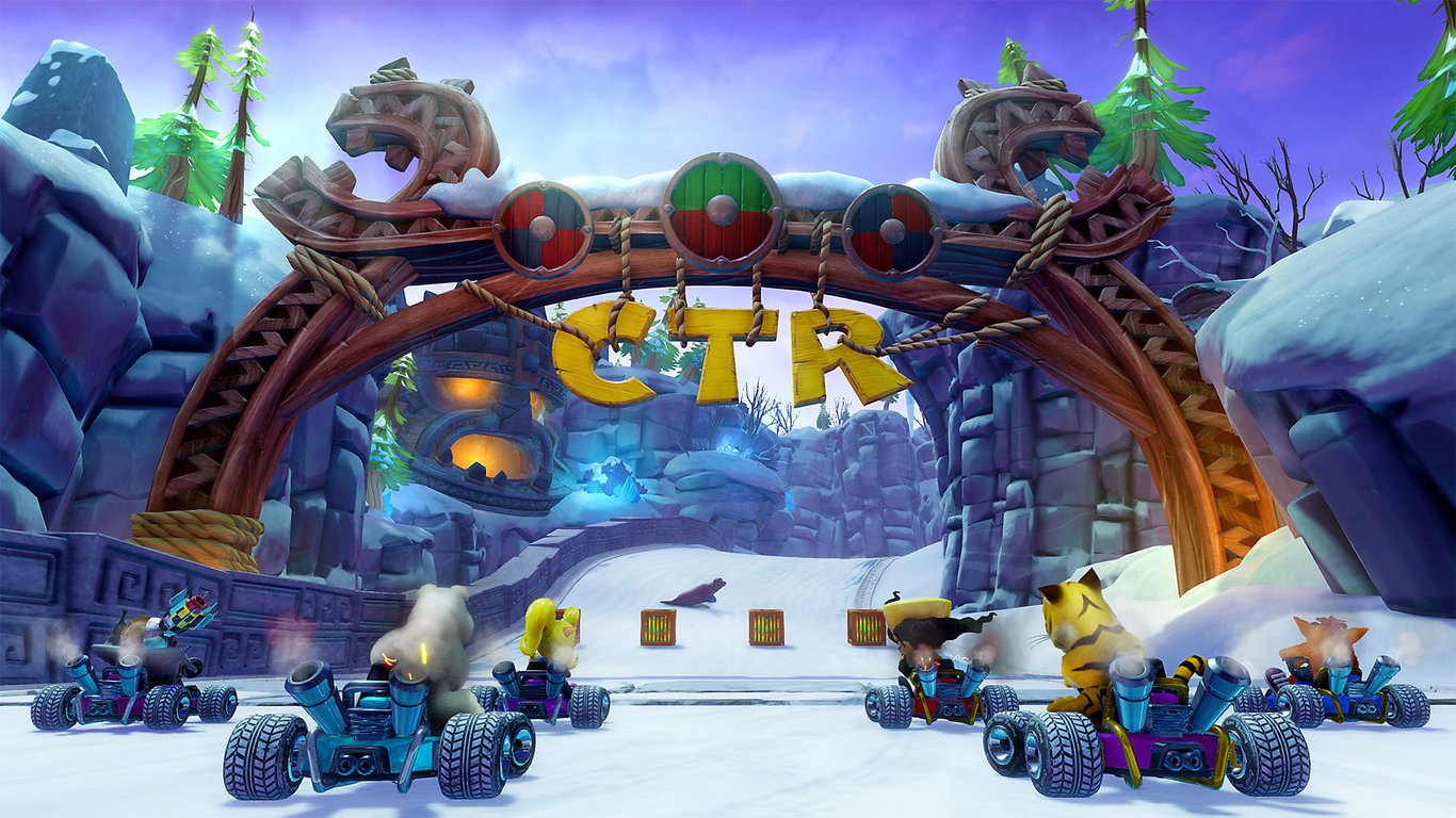 Crash Team Racing Nitro Fueled Nitros Oxide Edition Xbox One Deluxe Italien - vue 4