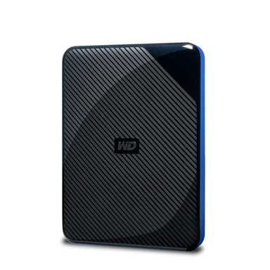 Western Digital WDBDFF0020BBK-WESN Disco duro externo de 4000 GB Negro, Azul
