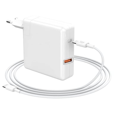 Chargeur Mural 108W Port USB C Power Delivery Port USB Câble 2m LinQ Blanc