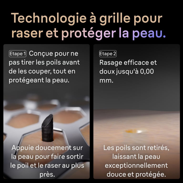 Rasoir électrique BRAUN Series 9 240 V Autonomie 60 min - vue 4