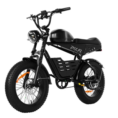 Bici elettrica fuoristrada PIXAR SuperV da 20 pollici, motore da 500 W, batteria da 48 V e 15,6 Ah