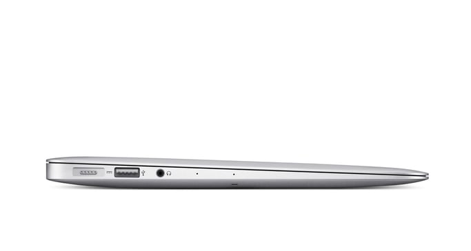 MacBook Air Core i5 (2015) 11,6', 1,6 GHz 128 Go 4 Go HD Graphics 6000, Argento - AZERTY