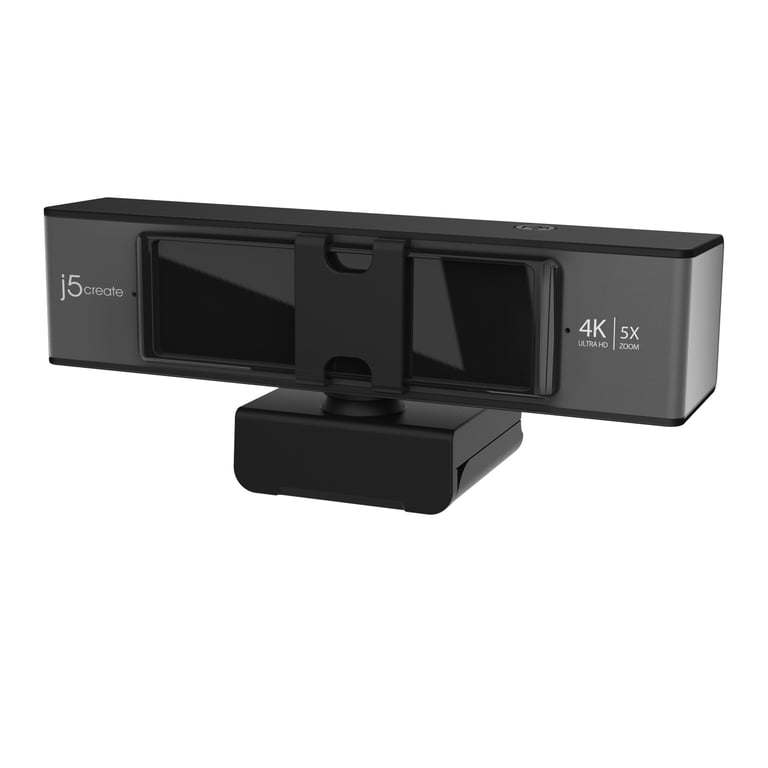 Webcam J5CREATE JVCU435-N – 4K Ultra HD, Télécommande Zoom Numérique 5x - vue 3
