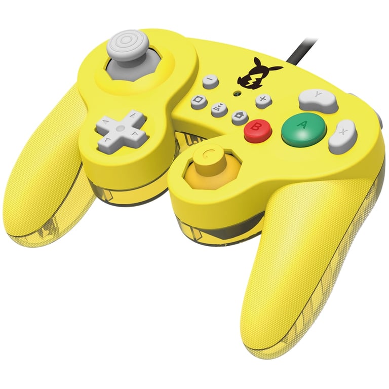 Hori Battle Pad Jaune USB Manette de jeu Analogique Nintendo Switch - Neuf