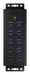 ICY BOX IB-HUB1703-QC3 USB 3.2 Gen 1 (3.1 Gen 1) Type-B 5000 Mbit/s Negro