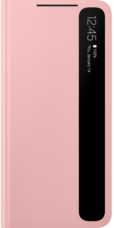 Etui Samsung Galaxy S21 Clear View Cover - Rose