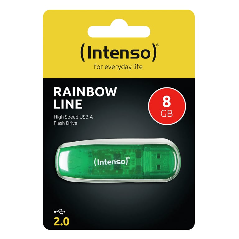 Intenso Rainbow Line lecteur USB flash 8 Go USB Type A 2.0 Neuf - vue 5