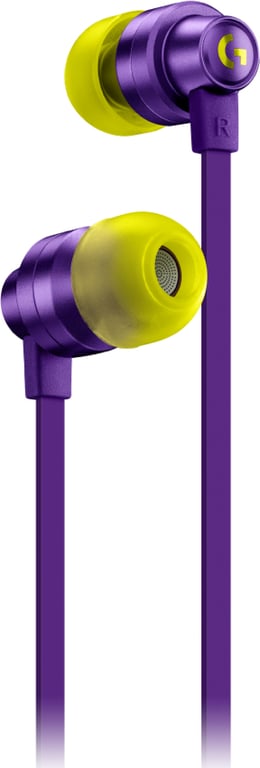 Ecouteurs Gaming G G333 - écouteurs avec fil pour jouer - Violet - Logitech  G