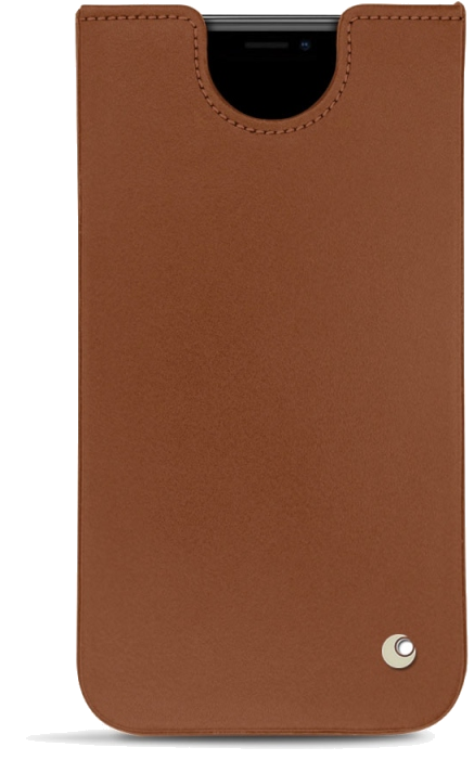 Pochette cuir Apple iPhone 11 Pro Max - PochetteMarron