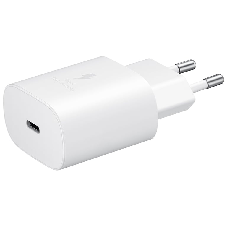 Samsung GP-PTU021SOA adaptateur secteur - 24 pin USB-C - 25 Watt Blanc - vue 5