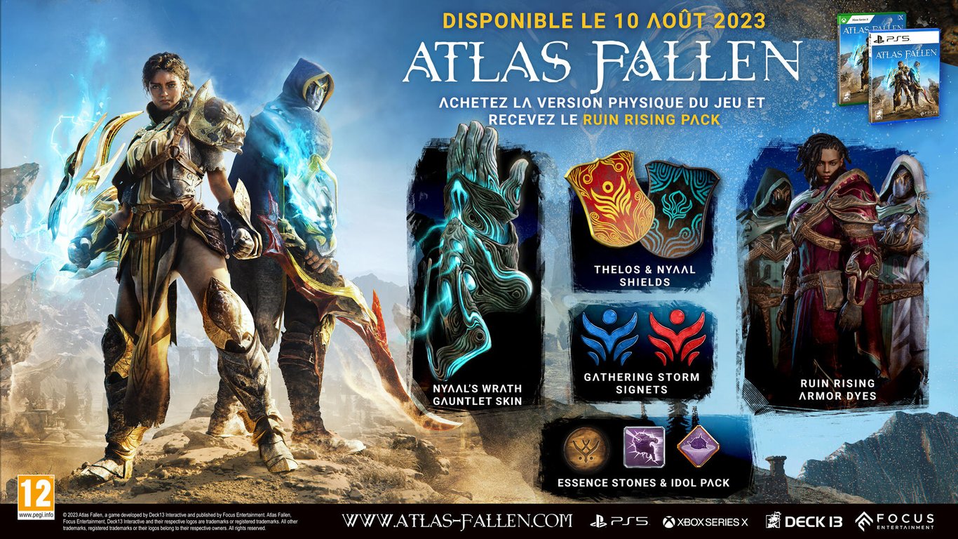 Jeu Atlas Fallen Xbs Focus Entertainment Le Jeu - vue 2