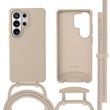 imoshion Coque arrière Color avec cordon amovible et MagSafe pour Samsung Galaxy S26 Ultra - Nude