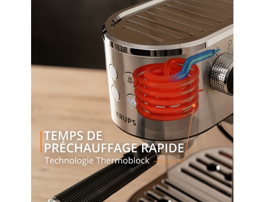 KRUPS Machine Expresso automatique Inox Virtuoso + XP444C10 - vue 7