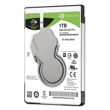 Seagate Barracuda Pro disco duro interno 1 TB 7200 RPM 128 MB 2.5'' Serial ATA III