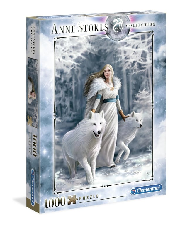 Clementoni 39477 Puzzle 1000 Pièces Gardiens de 'hiver Jeu de Création et Logique pour Enfants à Partir de et Plus Anne Stokes Collection - vue 3
