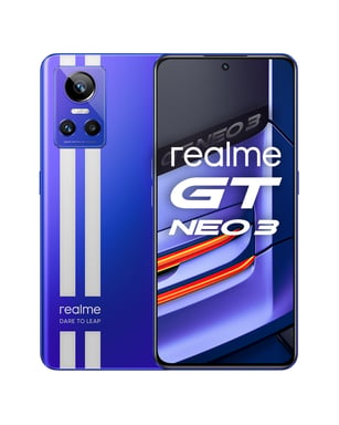 realme GT Neo 3 (5G) 256 GB, Azul, Desbloqueado - Realme
