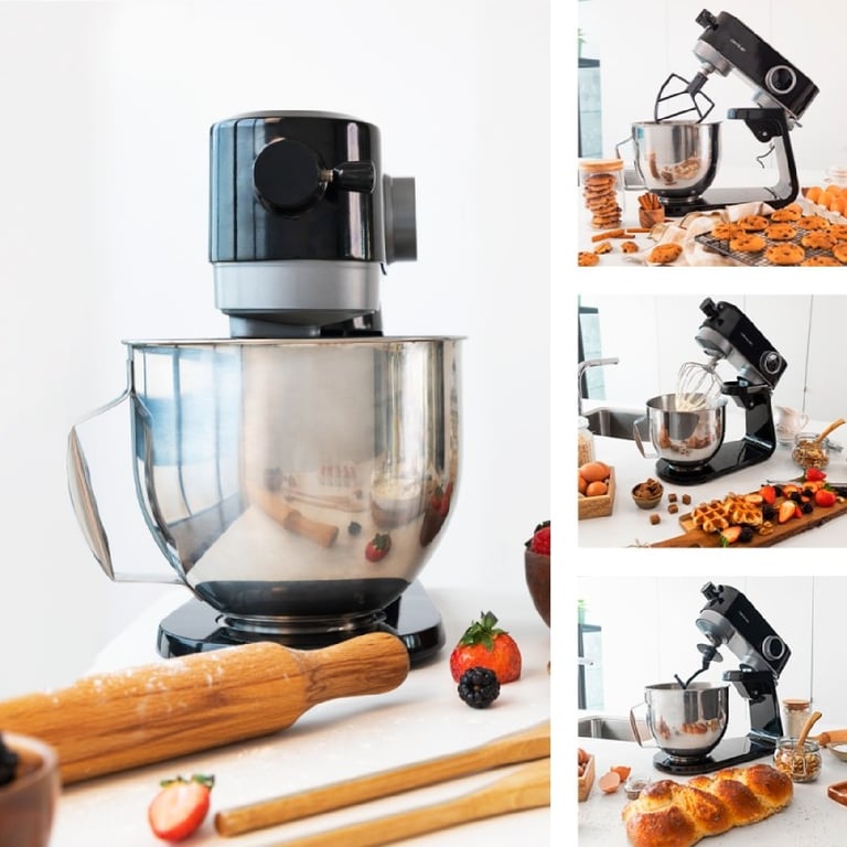 CECOTEC 04169 - Robot pétrisseur Twist&Fusion 4000 Luxury Black - Neuf