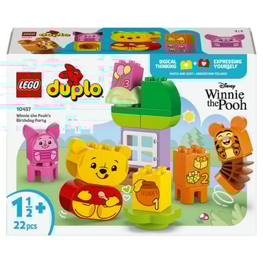 Il compleanno di Winnie the Pooh LEGO DUPLO 10457 - Giocattoli educativi per bambini piccoli