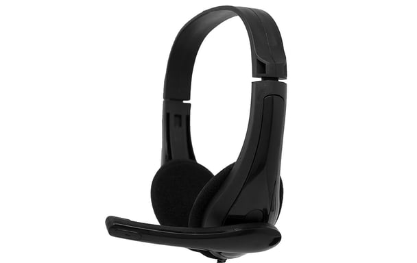 Empire Media DESK-930 Casque Avec fil Arceau Appels/Musique Noir