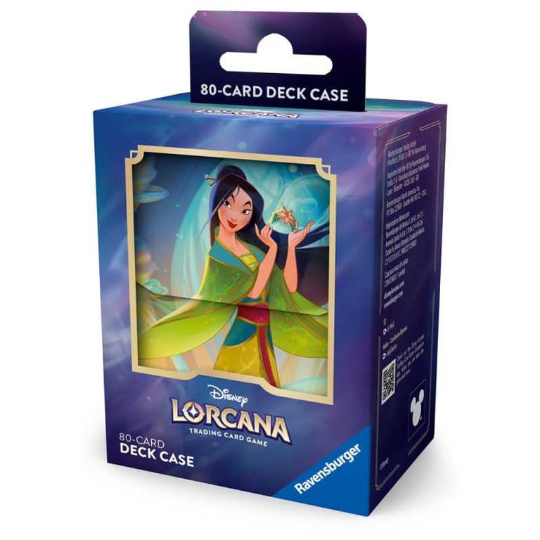 Carte à collectionner Lorcana Ravensburger Disney Deckcase B Mulan