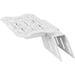Soporte Simracing & Flightsim - Para cockpit GTR S8 Full Force - Blanco - Compatible con freno de mano, caja de cambios, joystick