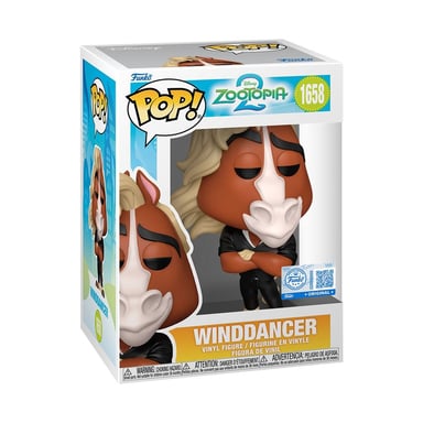 Figurine en vinyle Funko Pop! Disney Zootopia 2 Winddancer 9 cm Multicolore