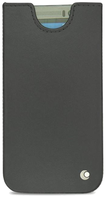 Pochette cuir HTC One M9 - PochetteNoir
