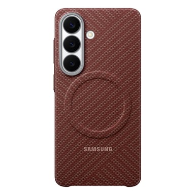 Funda de carbono magnética para Samsung Galaxy S26 - Rojo Coral