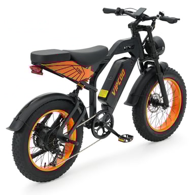 Bici elettrica VIPCOO VM6 All-Terrain con batteria rimovibile da 48 V 18,2 Ah