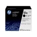 Cartouche Noire HP (Q7551XD) Dual Pack pour Imprimante