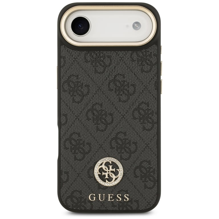 Guess Étui 4G Strass Logo MagSafe pour iPhone Air Noir - vue 2