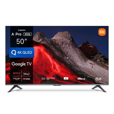 Xiaomi QLED A Pro 50 125 cm 4K UHD 2026 Gris anthracite