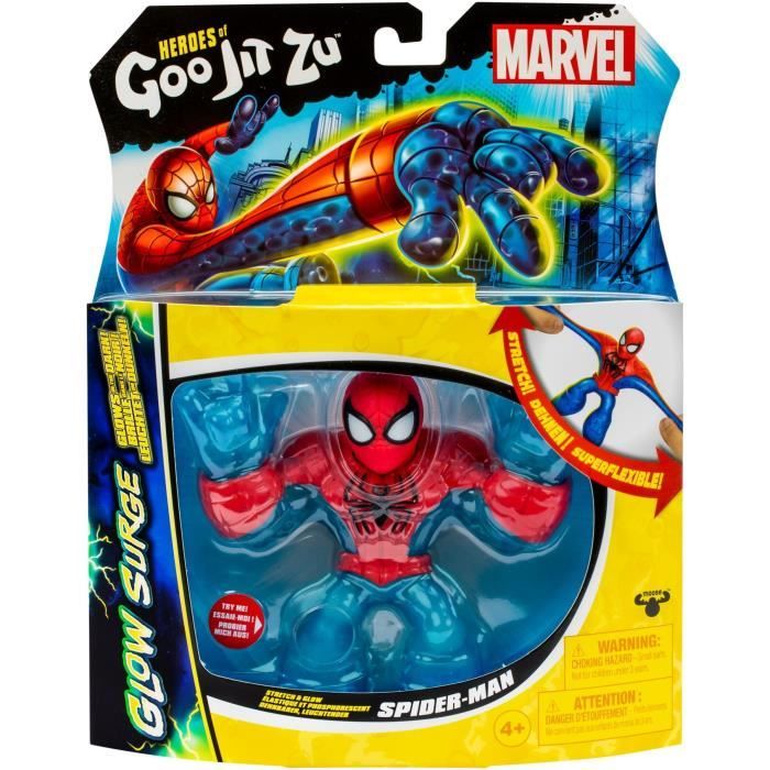 Figurine Spider Man Glow Surge Moose Toys La Boite - vue 10