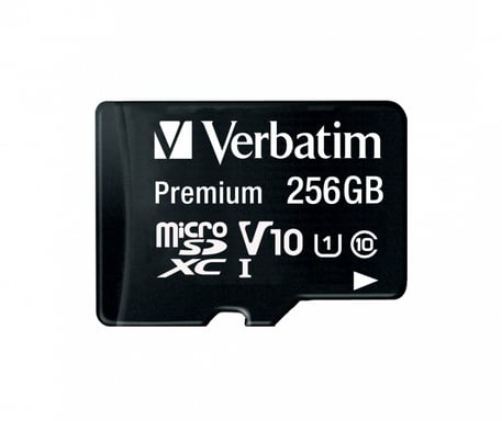 Verbatim Premium U1 256 GB MicroSDXC UHS-I Clase 10