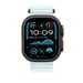 Apple MYP83ZM/A accessorio intelligente da indossare Bracciale Blu in Fluoroelastomero, Titanio