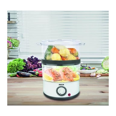 Vaporera jocca 4,4 L blanca