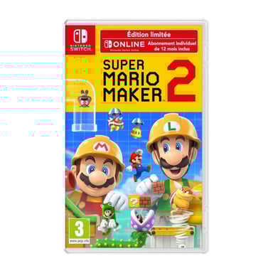Super Mario Maker 2 Jeu Switch Edition Limitée