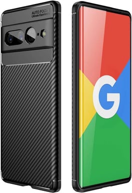 Coque brossée noire Google Pixel 7 Pro 5G NEW Style Carbon Fiber Antichoc - Accessoires Pochette Case  Google Pixel 7 Pro 5G