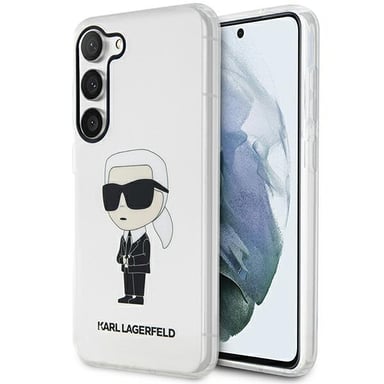 Custodia Karl Lagerfeld Ikonik trasparente per Samsung Galaxy S23+