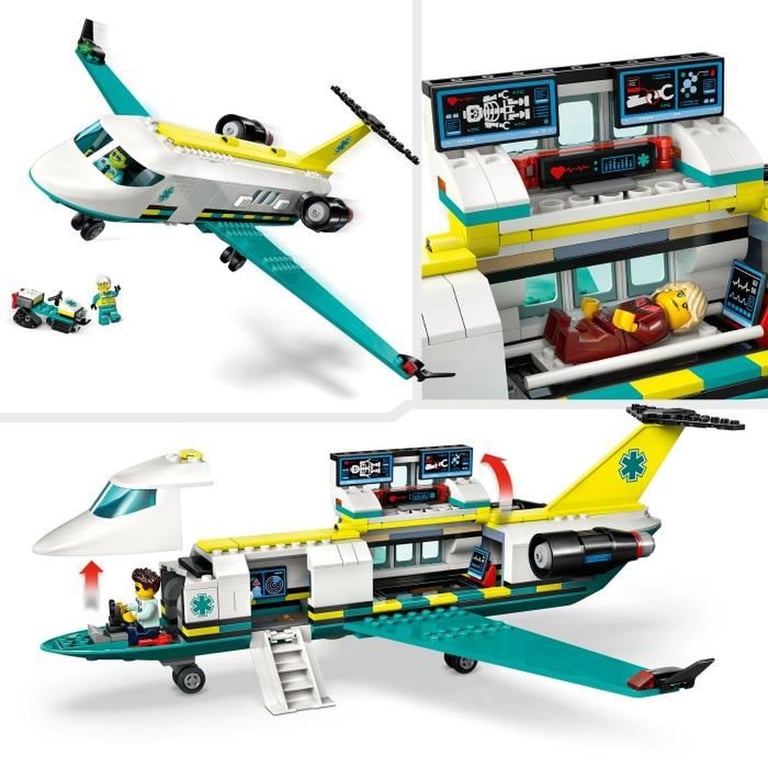 LEGO City L’ambulance de Secours Aérienne 60465 - vue 5