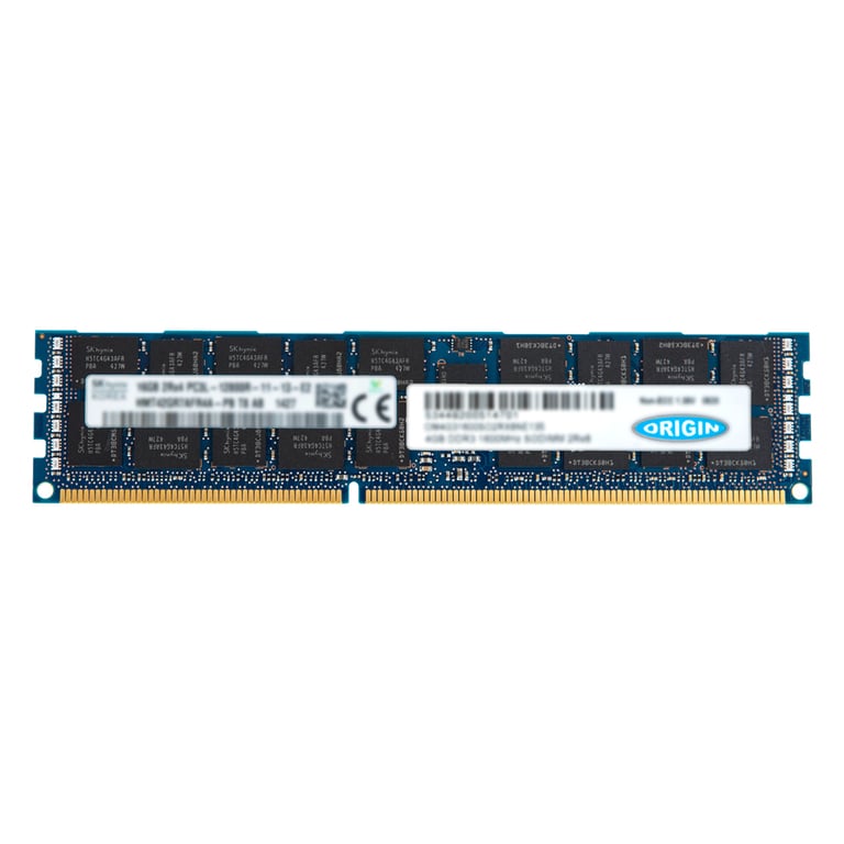 Origin Storage DDR3 1600MHz RDIMM 2Rx4 ECC 1.35V module de mémoire 1 x Neuf - vue 2