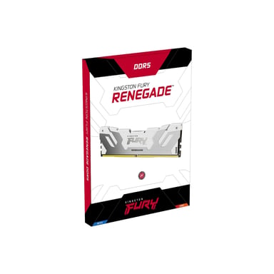 Kingston Technology FURY 32 GB 8000 MT/s DDR5 CL38 DIMM (Set di 2) Renegade White XMP