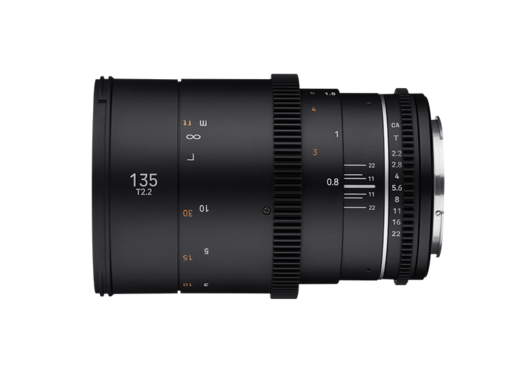 SAMYANG 135T 2.2 VDSLR MK 2 CANON - vue 2
