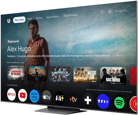 TCL 65C89K TV 165,1 cm (65'') 4K Ultra HD Smart TV Wifi Noir 4500 cd/m²