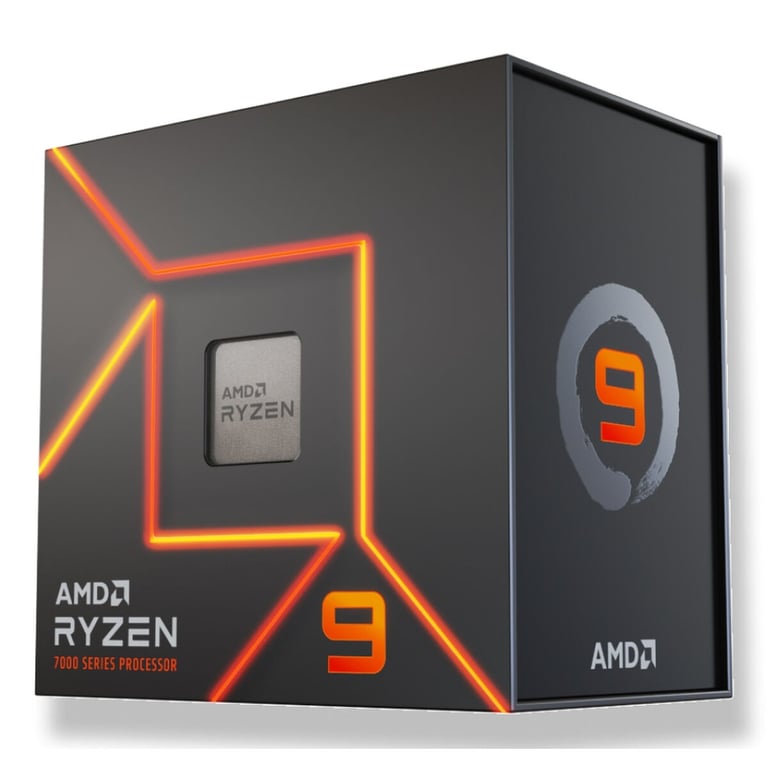 AMD Ryzen 9 7900 processeur 3 7 GHz 64 Mo L3 Boîte - vue 4
