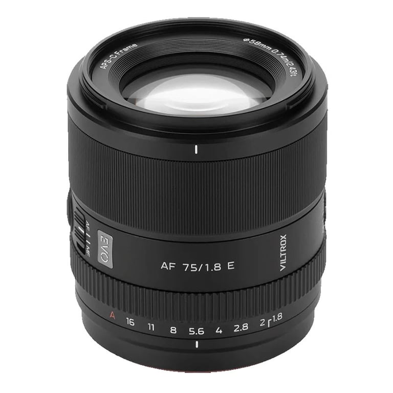 VILTROX AF 75mm F1.8 EVO APS C pour Sony Neuf
